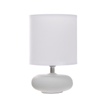 Настольная лампа "Ассенса" Е14 40вт белый 13х13х22 см