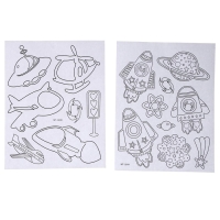 Набор для творчества: изготовление топперов, раскраска-наклейки &laquo;Космос&raquo;