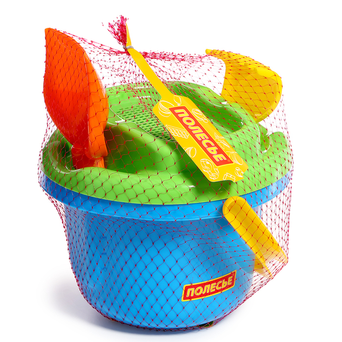 Песочный набор №193: ведро большое, ситечко большое, лопатка, грабельки), цвета МИКС Песочный набор №193: ведро большое, ситечко большое, лопатка, грабельки), цвета МИКС