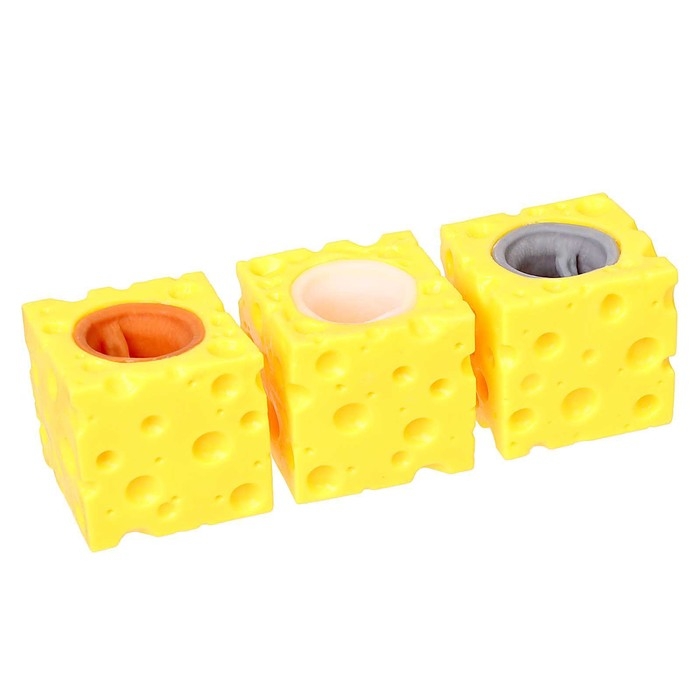 Антистресс сквиш мялка &laquo;Мышки&raquo;, цвета МИКС, в шоубоксе