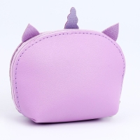 Кошелёк детский на молнии, цвет розовый Кошелёк детский на молнии, цвет розовый