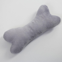 Лежанка с косточкой, 45х35х11 см, серая Лежанка с косточкой, 45х35х11 см, серая