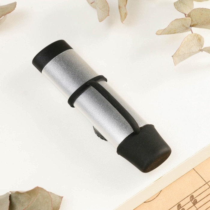 Музыкальный инструмент Казу Music Life, серебристый