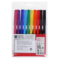 Фломастеры 10 цветов Koh-I-Noor "Звери", трёхгранные Фломастеры 10 цветов Koh-I-Noor "Звери", трёхгранные