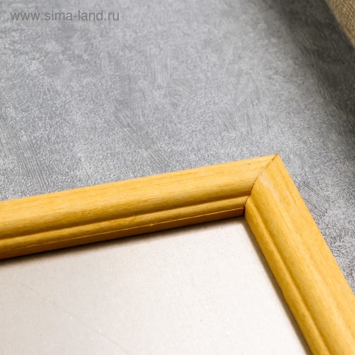 Фоторамка  дерево 24х30 см сосна (пластиковый экран), МИКС
