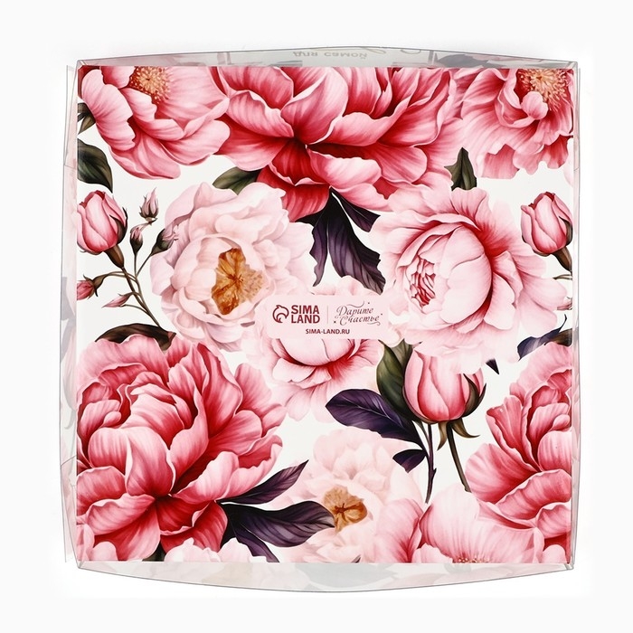 Коробка под 9 конфет с ячейками &laquo;Для самой красивой&raquo;, 14.5 х 14.5 х 3 см