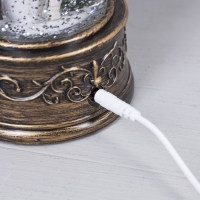 Светодиодная фигура «Фонарь со снеговиком» 11 × 21 × 11 см, пластик, батарейки ААх3 (не в комплекте), USB, свечение тёплое белое Светодиодная фигура «Фонарь со снеговиком» 11 × 21 × 11 см, пластик, батарейки ААх3 (не в комплекте), USB, свечение тёплое белое