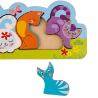 Головоломка &laquo;Котики&raquo;, 25х10 см
