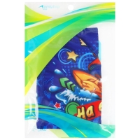 Шапочка для плавания детская ONLYTOP &laquo;На волне&raquo;, тканевая, обхват 46-52 см