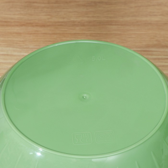 Салатник с крышкой &laquo;Fiesta&raquo;, 5 л, цвет микс