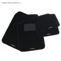 Коврики автомобильные универсальные Airline ACM-CM-05, черные, набор 4 шт Коврики автомобильные универсальные Airline ACM-CM-05, черные, набор 4 шт