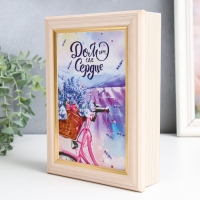 Ключница "Велосипед с лавандой" белый 15х21 см МИКС Ключница "Велосипед с лавандой" белый 15х21 см МИКС