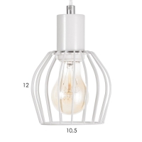 Светильник подвесной "Лофт" 1х25Вт Е27 Серый 12х116х11 Светильник подвесной "Лофт" 1х25Вт Е27 Серый 12х116х11