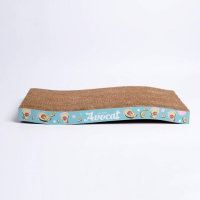 Когтеточка из картона Avocat волна, 45.5 &times; 19 &times; 3.5 см