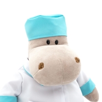 Мягкая игрушка &laquo;Бегемот: Пилюлькин&raquo;, 20 см