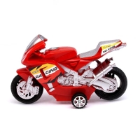 Мотоцикл инерционный «Спортбайк», цвет МИКС Мотоцикл инерционный «Спортбайк», цвет МИКС