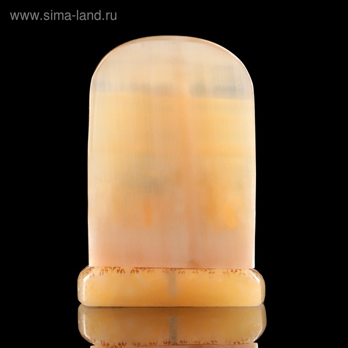 Икона &laquo;Иисус Господь Вседержитель&raquo;, с подсвечником, селенит