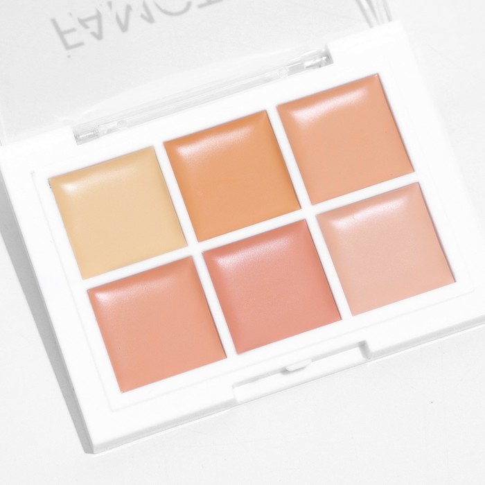 Палетка консилеров Revolution, 6 оттенков Палетка консилеров Revolution, 6 оттенков