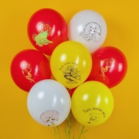 Шар латексный 12" &laquo;Денежный подарок&raquo;, 2 ст., набор 25 шт., МИКС