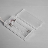 Фигура световая "Ёлочка зелёная", 31х13х13 см, 20 LED, ААх2 (не в компл.), Т/БЕЛЫЙ