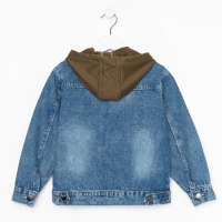 Куртка джинсовая для мальчика, цвет синий, рост 104 см Куртка джинсовая для мальчика, цвет синий, рост 104 см