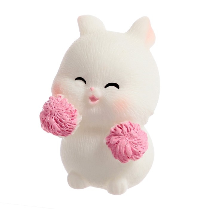 Игрушка на палочке «Новогодний сюрприз», зайчата, МИКС Игрушка на палочке «Новогодний сюрприз», зайчата, МИКС