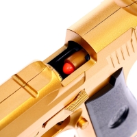 Пистолет детский &laquo;Дигл&raquo;, стреляет мягкими пулями, вылетают гильзы, автоматическая перезарядка