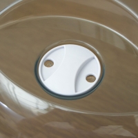 Крышка для СВЧ, d=25 см, h=10,5 см, цвет черный Крышка для СВЧ, d=25 см, h=10,5 см, цвет черный