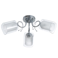 Люстра "Рамона" 3хЕ27 40т хром 50х50х25 см BayerLux Люстра "Рамона" 3хЕ27 40т хром 50х50х25 см BayerLux