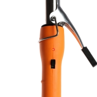 Плойка Luazon LW-15, 12 Вт, алюминиевое покрытие, d=16 мм, 180&deg;С, оранжевая