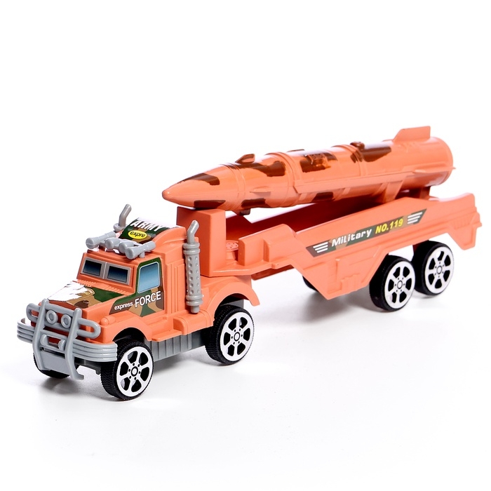 Грузовик инерционный «Ракетница», МИКС Грузовик инерционный «Ракетница», МИКС