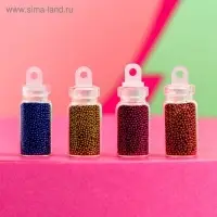 Набор бульонок для декора ногтей &laquo;Сияй, мечтай!&raquo;, 12 цветов