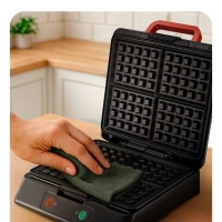 Вафельница электрическая для бельгийских вафель КТ-4674