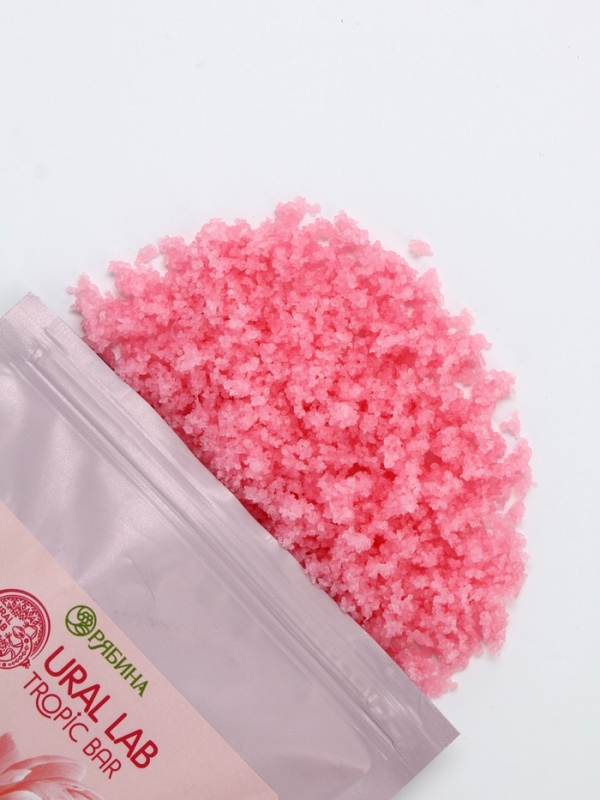 Скраб для тела соляной &laquo;Пион&raquo; с маслом миндаля, 250 г TROPIC BAR