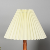 Лампа настольная BayerLux ЭКО "Бамбук" 1х40Вт Е27 коричневый/беж. 27х27х40см