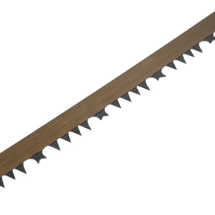 Пила лучковая ТУНДРА, Пила лучковая ТУНДРА, "волчий зуб" для быстрого пила по сухой и мокрой древесине, 600 мм