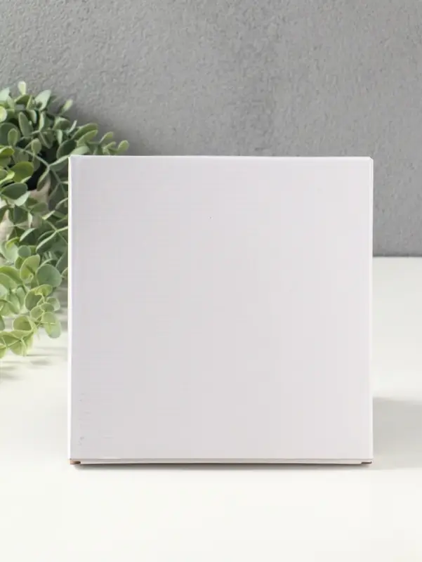 Фоторамка металл на 1 фото 18х18 см "Классик" чёрная 1,5х18,4х18,4 см