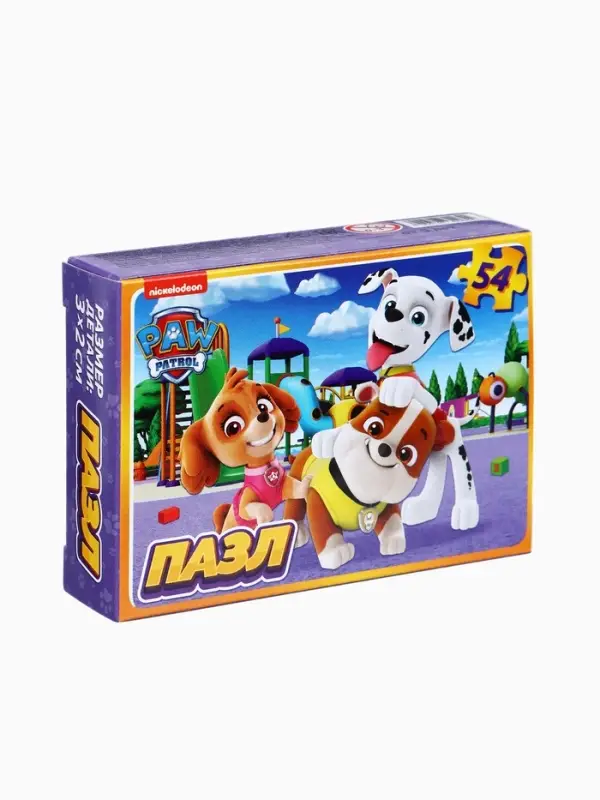 Большой набор пазлов "Щенячий патруль", 10 в 1