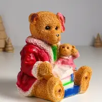 Копилка "Два медведя с", 20х17,5х16,5 см