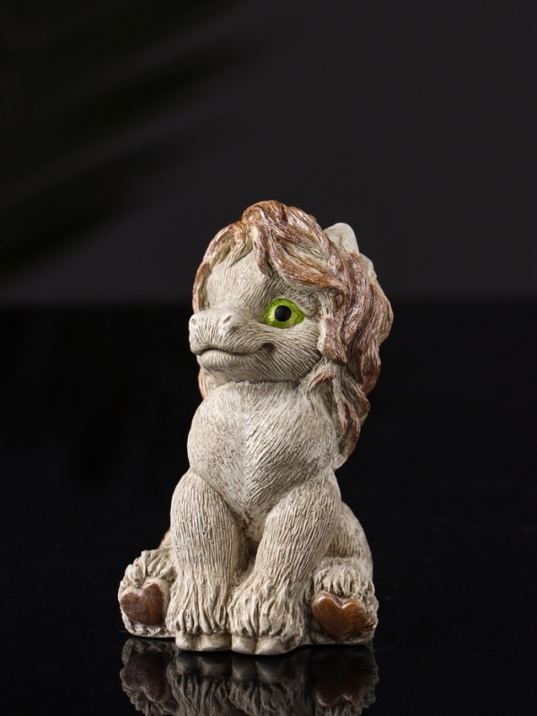 Фигура "Жеребёнок" размер 8х6х6 см, бежевый