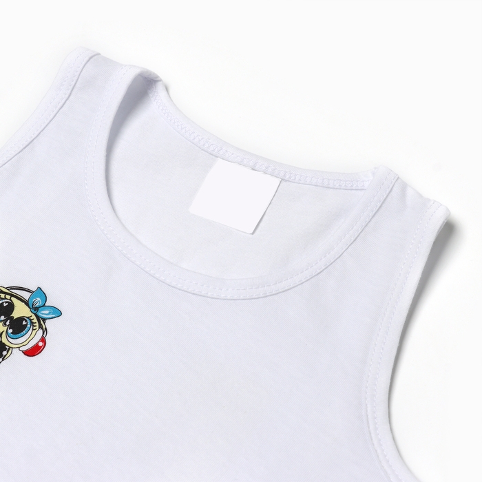 Майка для девочки, цвет микс/принт, рост 110 см (5 лет) Майка для девочки, цвет микс/принт, рост 110 см (5 лет)