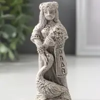 Фигура славянская богиня &laquo;Лада&raquo;, 10.5&times;4&times;3.5 см, серая