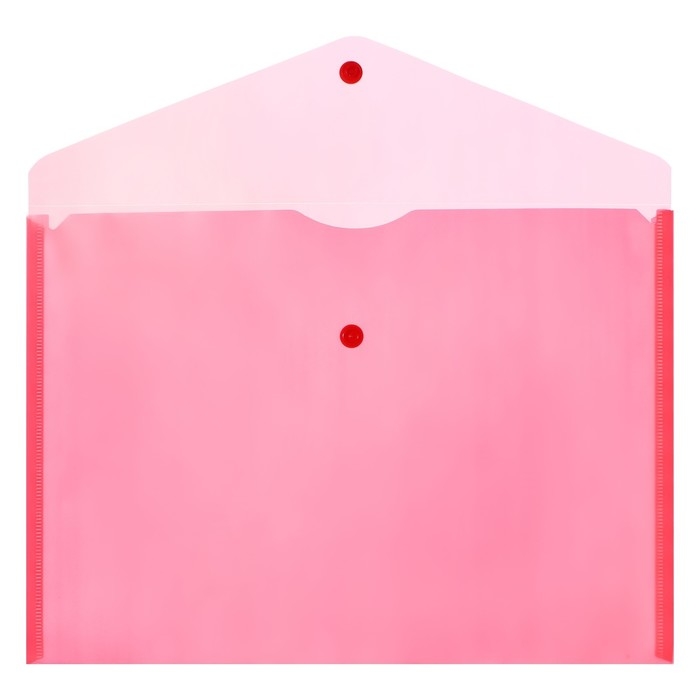 Набор папок-конвертов на кнопке 5 штук, А4, 120 мкм, Calligrata, прозрачные, микс Набор папок-конвертов на кнопке 5 штук, А4, 120 мкм, Calligrata, прозрачные, микс