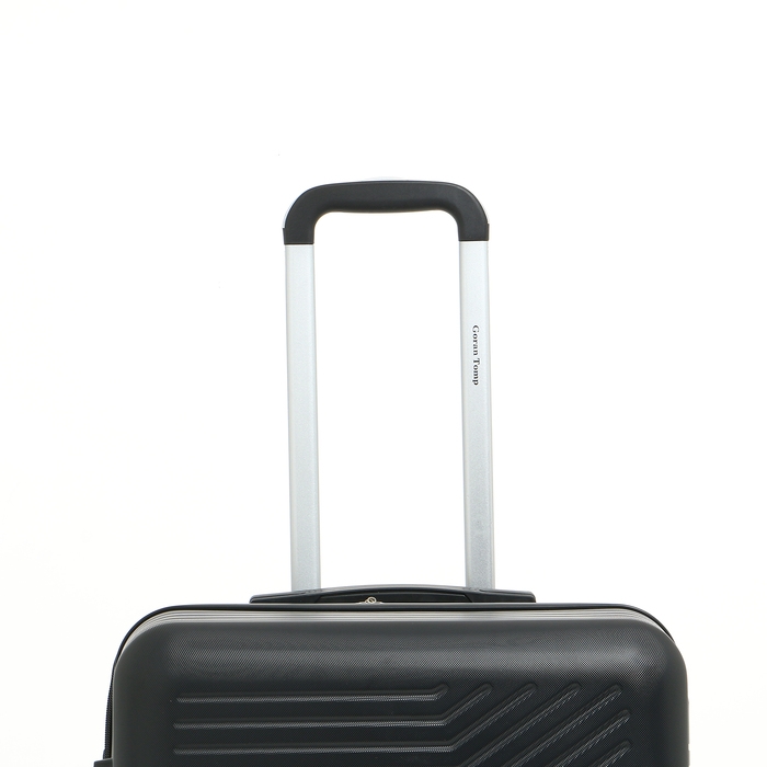 Чемодан средний 78 л (M) Goran Tomp, отдел на молнии, кодовый замок, 4 колеса, цвет чёрный Чемодан средний 78 л (M) Goran Tomp, отдел на молнии, кодовый замок, 4 колеса, цвет чёрный