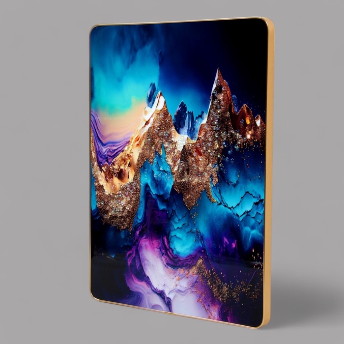 Картина акрил Картина акрил "Абстракция смола" 40х30 см