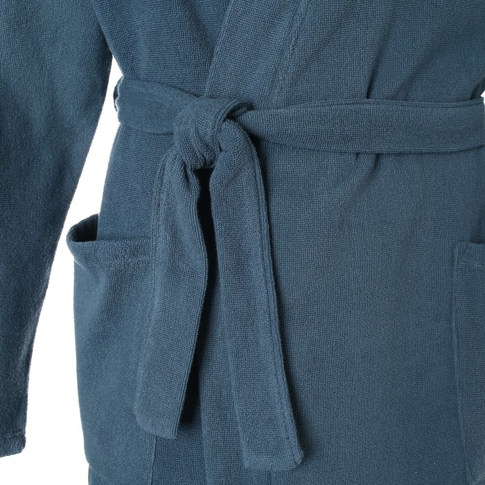 Халат махровый мужской Халат махровый мужской "Самый лучший" размер 56-58, морская волна