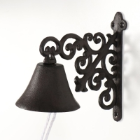 Колокол сувенирный чугун "Узорный" 18х10х21 см Колокол сувенирный чугун "Узорный" 18х10х21 см