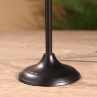 Подсвечник на 1 свечу "Да Винчи" латунь, черный с золотом 7х7х18 см Подсвечник на 1 свечу "Да Винчи" латунь, черный с золотом 7х7х18 см