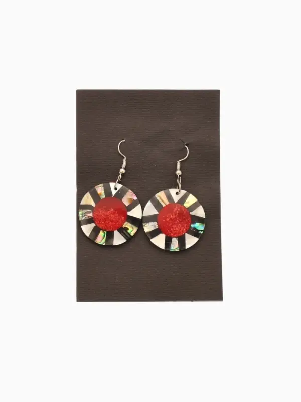 Серьги &laquo;Тропики&raquo;, 5&times;3 см, ракушка