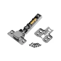 Петля мебельная с доводчиками ТУНДРА, накладная, угол 90 градусов, набор 10 шт